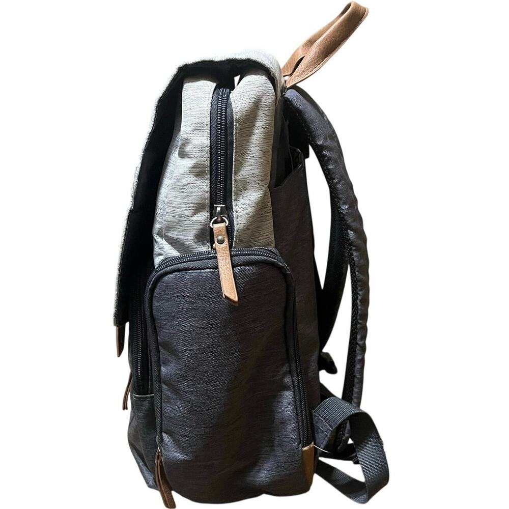 Eddie Bauer Cascade First Adventure Backpack Baby Diaper Bag - Gray 90347 EUC! - Picture 4 of 9